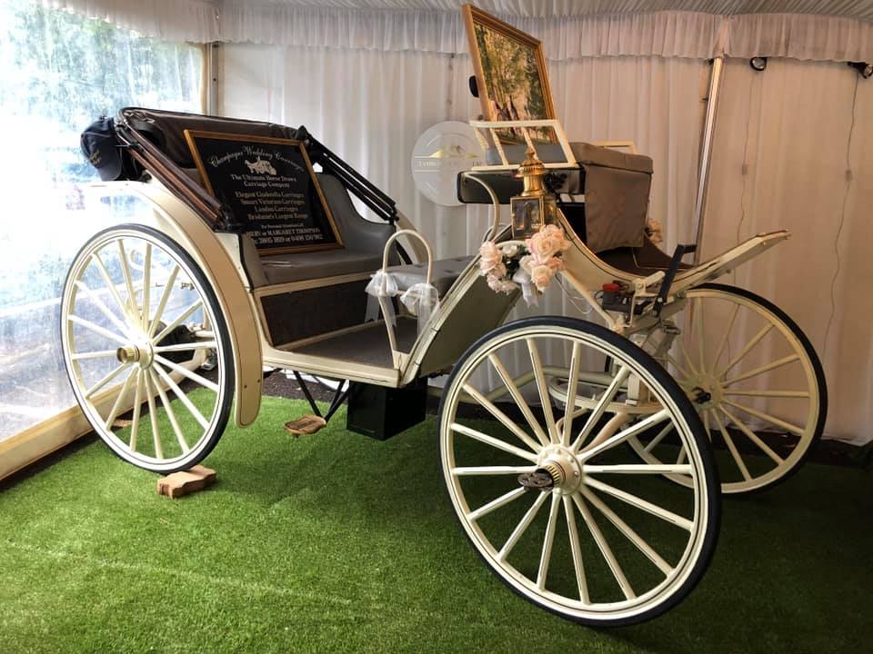 Champagne Wedding Carriages